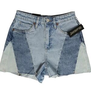 NEW Blank NYC Denim Jeans The Reeve High Rise Ribcage Short Women The Reeve NWT